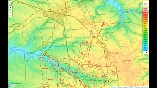 Фронтовая сводка на утро 1 декабря