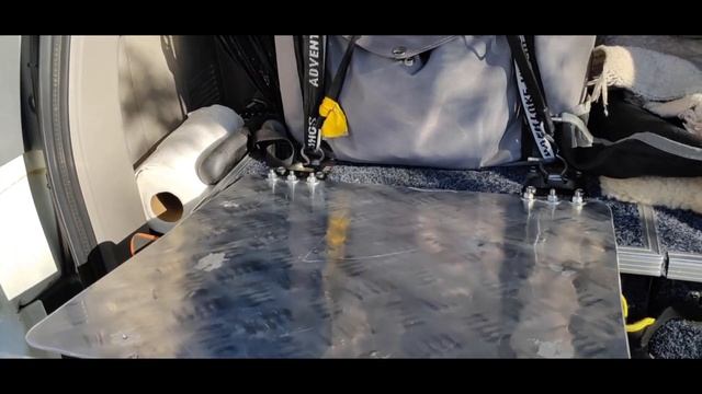 Car Camping Hack: DIY Custom Fold Out Table!
