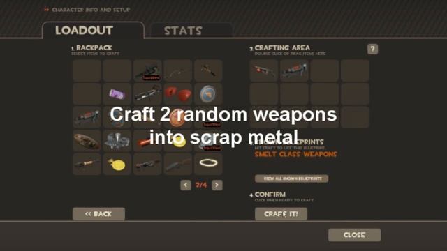 Team Fortress 2 - How to craft The Wrangler (Engineer Secondary Slot) **PROBABLY OUTDATED**