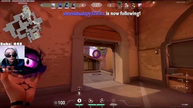 GIANSANITY Top FRAGGING SMURF account SEN pANdesal N.A Server Reyna gameplay #valorant #giansanity
