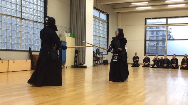 Tachiai Takanabe sensei (Kanagawa) - Wako sensei (Hokkaido)
