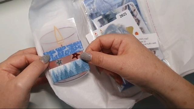 Что в Зимней коробочке? Рассматриваем содержимое ))