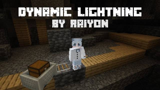 Мод Raiyon's Dynamic Light для Minecraft PE / Мод: Динамический свет от Lord Raiyon на Minecraft PE