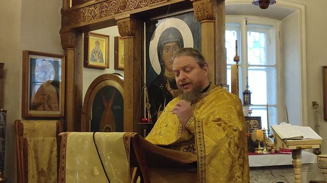 01.12.24 Воскресная проповедь (прот. Феодор Бородин)