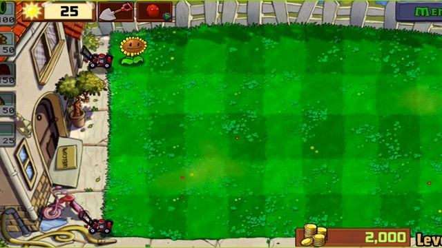 Plants vs. Zombies 1часть 1 серия до 7 левла😃😃