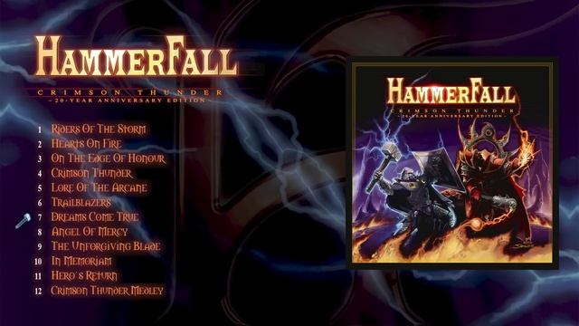 HAMMERFALL - Crimson Thunder 20-year anniversary edition