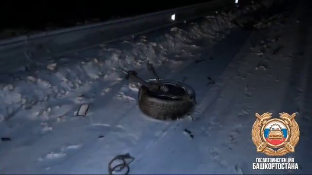В Башкирии погиб водитель после лобового столкновения