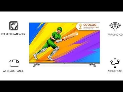 😍😍Coocaa 81cm (32inch) HD Ready LED Smart Tv Unboxing With Youtube
