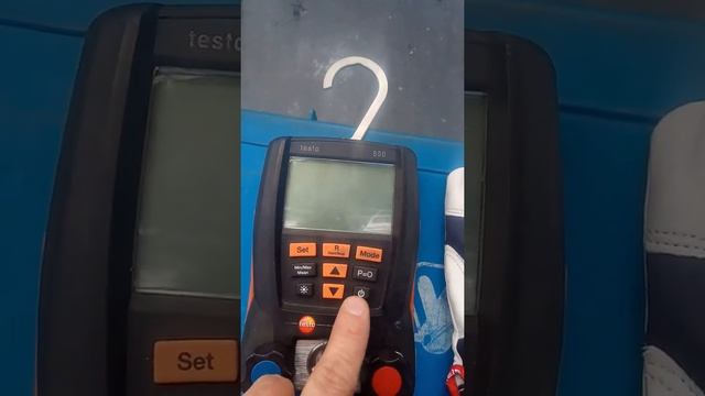 Manometry testo 550 po kolejnej naprawie