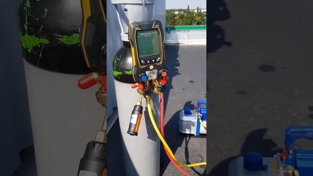 Testo 557S : Test étanchéité et tirage au vide