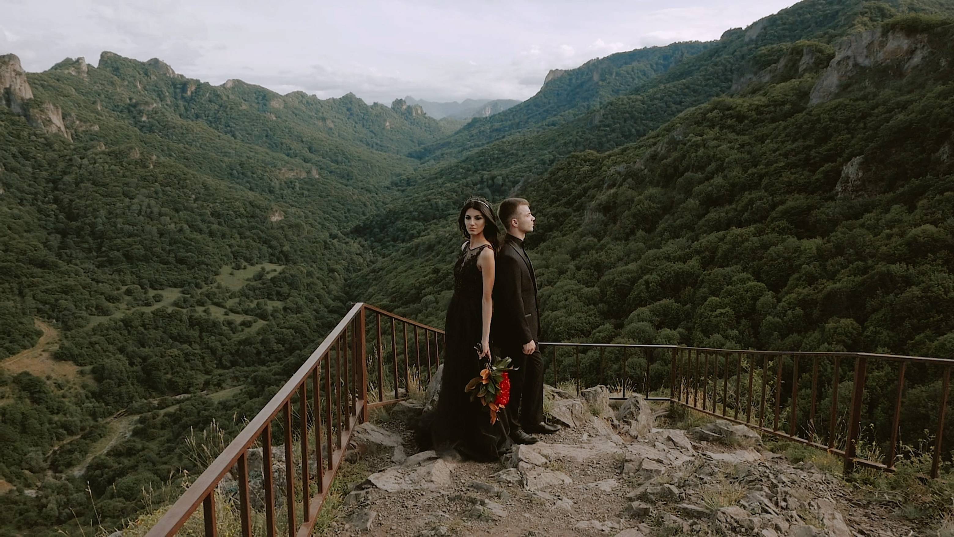 Love story. Домбай.