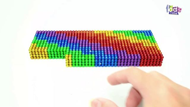 Магнитные шарики - ASMR - Постройте отель Rainbow JW Marriott С Садом И Бассейном из Магнитных шарик
