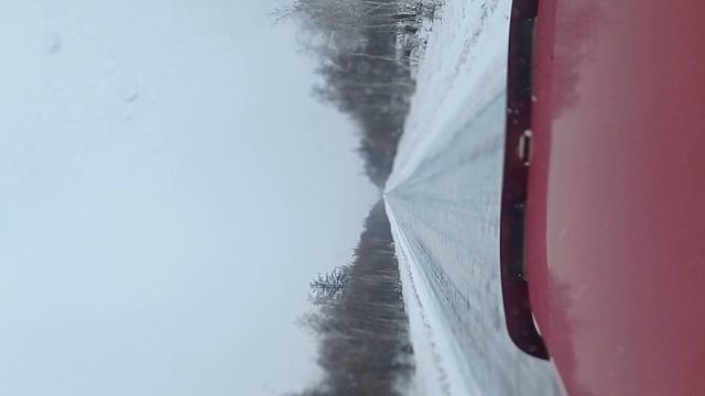 дождь зимой