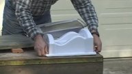 Make a Concrete Garden Bench : Unmolding a Concrete Garden Bench