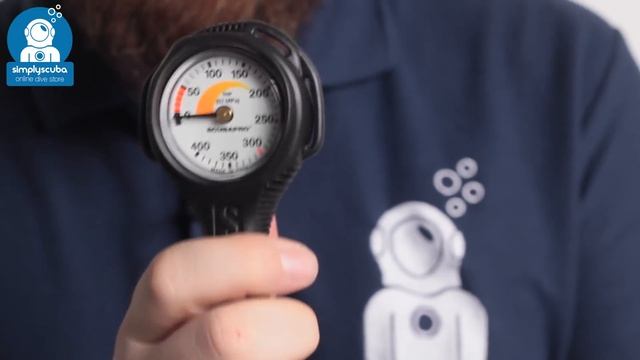 Scubapro Compact Pressure Gauge - www.simplyscuba.com