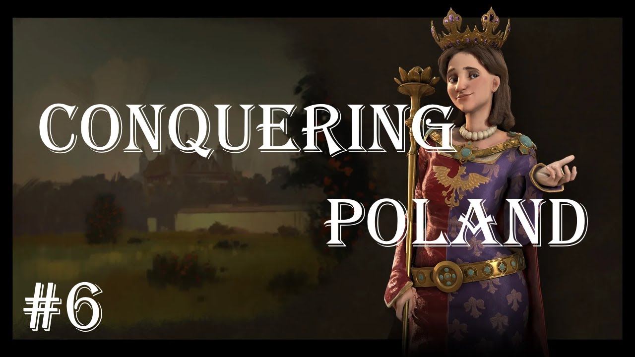 Ottoman Conquers Poland! | Civilization VI - YnAMP Large Earth Marathon #6