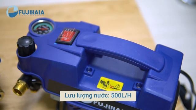 Máy Xịt Rửa Fujihaia PW96 &  PW96A - Máy Xịn, Cực Kì Tiện Với Nhiều Phụ Kiện Đi Kèm