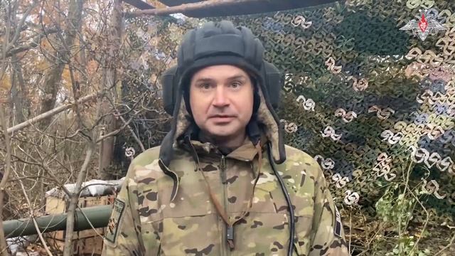 Боевая работа экипажа Т-72Б3М группировки войск «Запад»