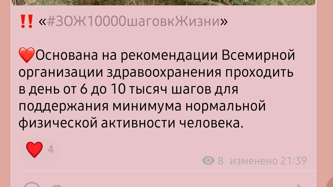 челендж #ЗОЖ10000шаговкЖизни