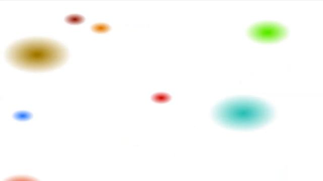 Виртуальное конфетти на белом - 5 раз в секунду