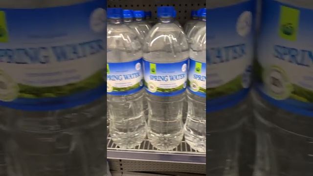 Same Bottled Water, 2 Different Color
