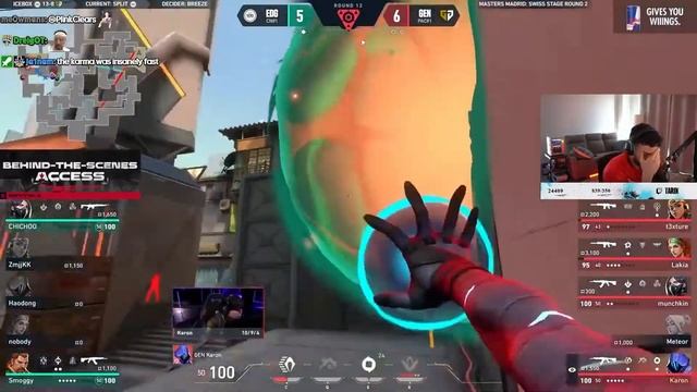Tarik react on GENG T3xture ACE against EDG - GENG vs EDG