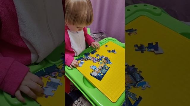 сборка пазла