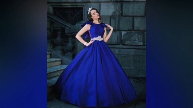 Vestidos de XV Años en color Azul 2021 // Parte 1