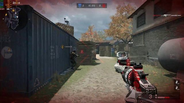 Warface 2019: " Я И МУРКА " против клана КОМБО_50