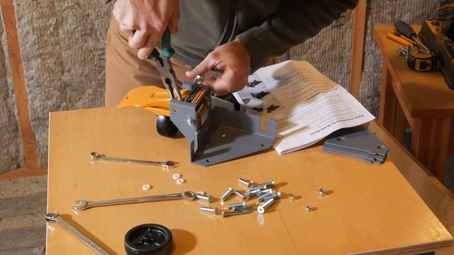 Mobile Tool Base - Assembly Instructions Tutorial  [Benches and Tools on Castors Wheels]