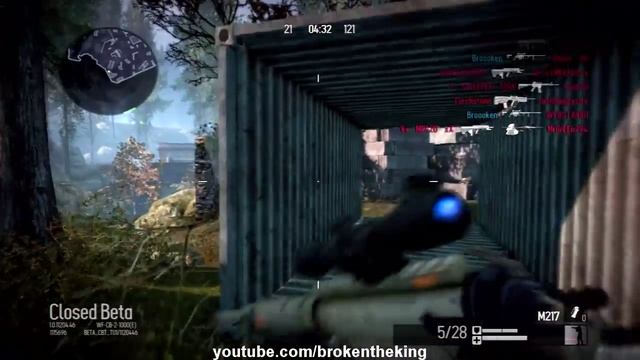 BEST WARFACE FREE FOR ALL SNIPER BROOOKEN XBOX 360 CLOSED ONLINE BETA GAMEPLAY 2014