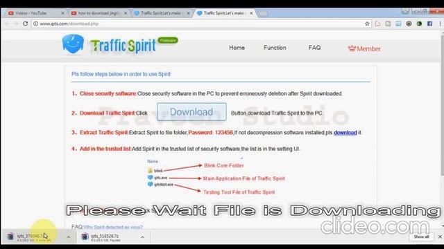 Download Jingling English version TrafficSpirit 10k Traffic Daily