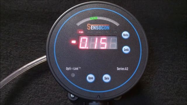 Digital Differential Pressure Gauge for Negative Pressure Cleanrooms