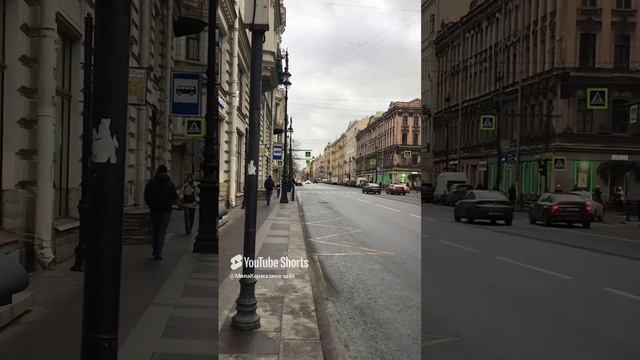 Санкт-Петербург. 29.11.2024. Улица Восстания, вид от Баскова переулка. Фрагмент 9