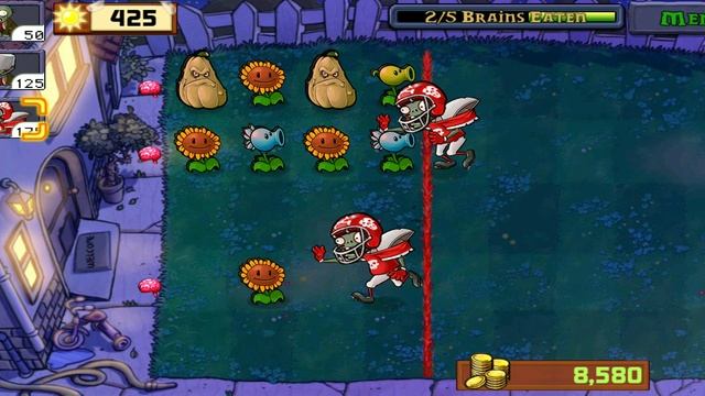 Plants vs. Zombies  играю в мини игры