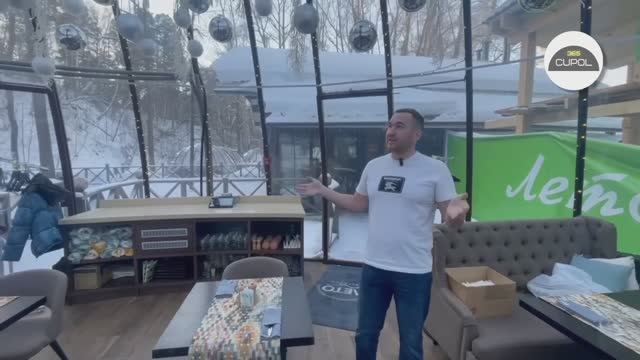 Купольный павильон под банкетный зал (диаметр 10м)