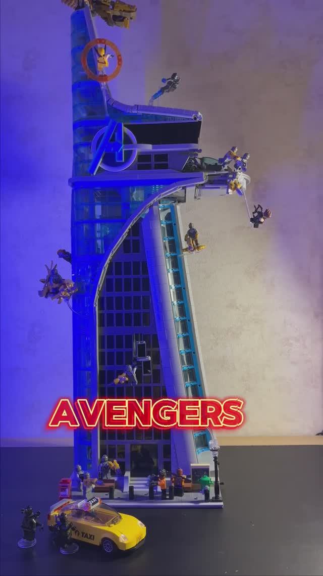 💭Lego Marvel The Avengers Tower (Башня Мстителей)