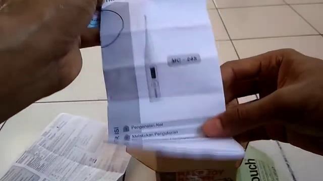 UNBOXING OMRON MC 245 Digital Thermometer