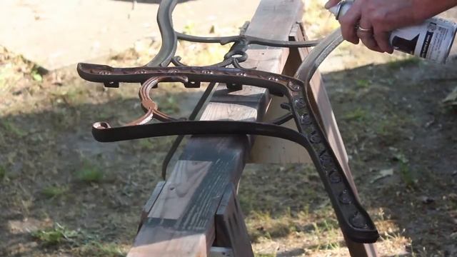 Discarded Bench Gets New Life!