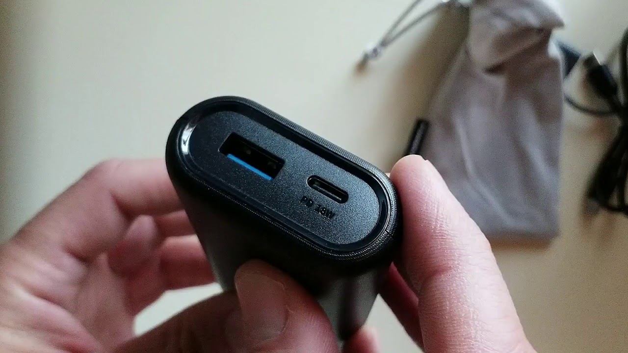 POWERADD powerbank da 10000mAh 18Watt con Power Delivery 3.0
