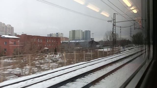 Поездка на МЦД.