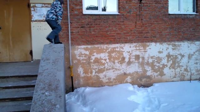 жестокий уличный паркур