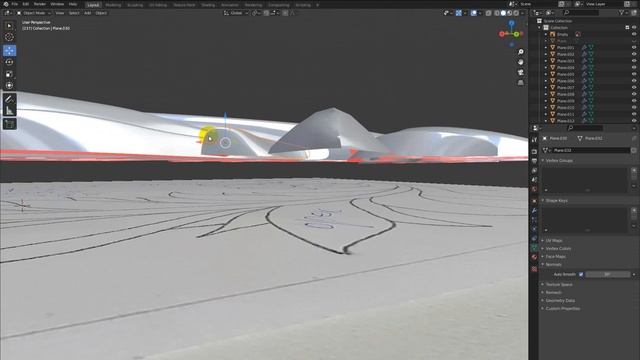 моделирование листьев часть 5