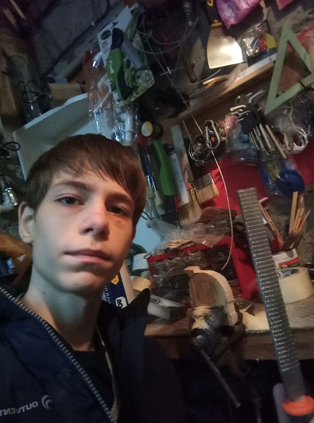 Выпиливаю пончик из бруска