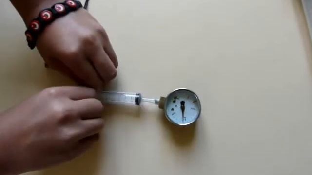 manometre seringue