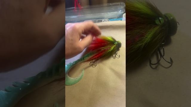 VS Mouse “Baby”-теперь и с хвостом Frapp FunkyGrub 10" #fishing #handmade #mouse