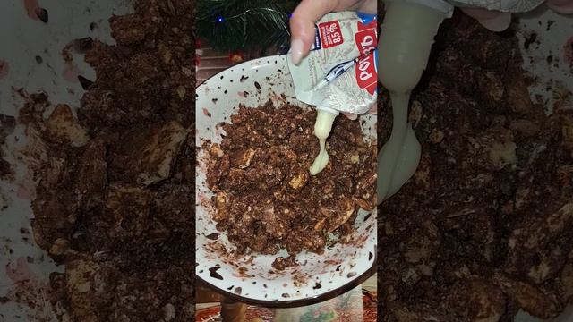 Колбаска из печенья как в детстве