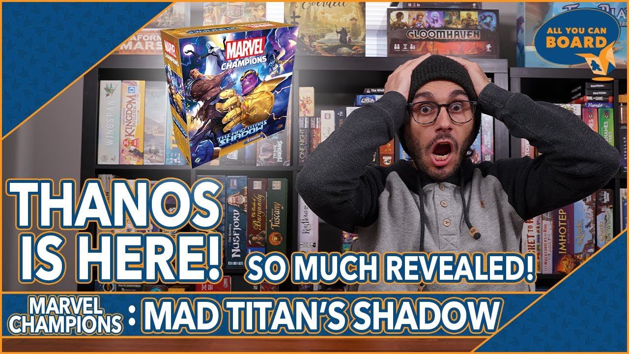 The Mad Titan's Shadow REVEAL | Marvel Champions | THANOS IS HERE!