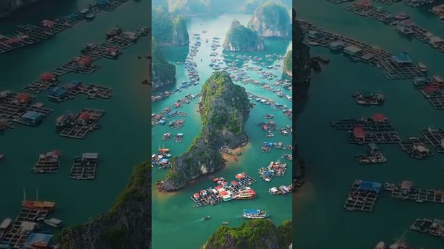 Залив Лан Ха во вьетнамской части Южно-Китайского моря