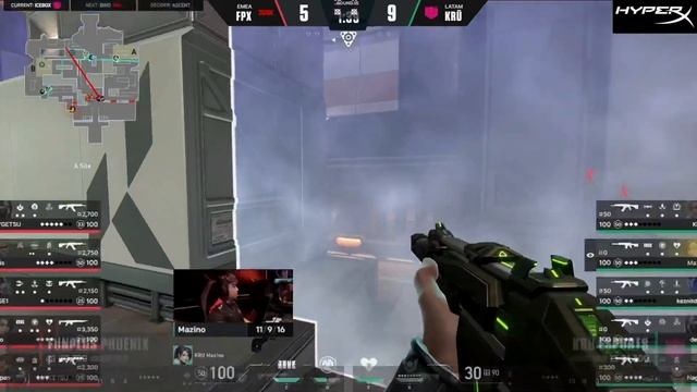 KRÜ Esports X FunPlus Phoenix (Mapa 1: Icebox) | VALORANT Champions Istanbul